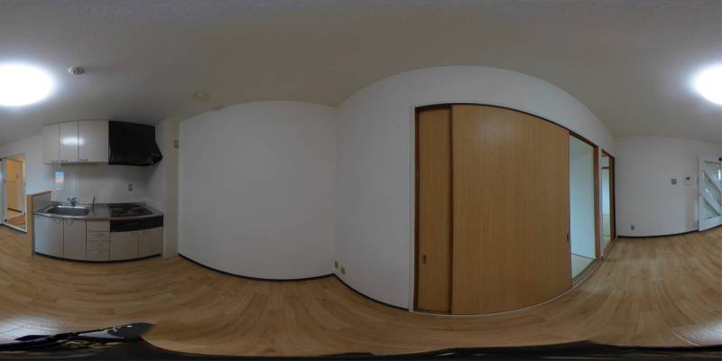 パノラマ画像リビング