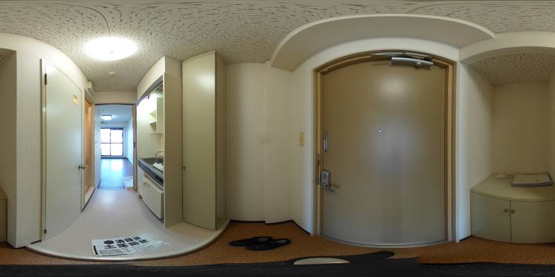 パノラマ画像玄関