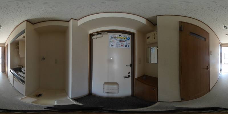 パノラマ画像玄関
