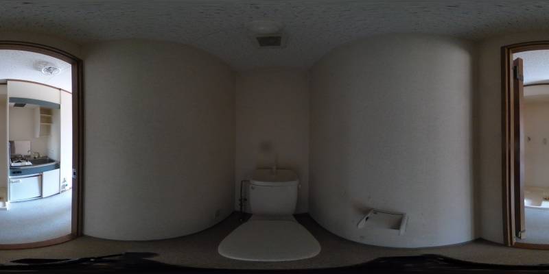 パノラマ画像トイレ