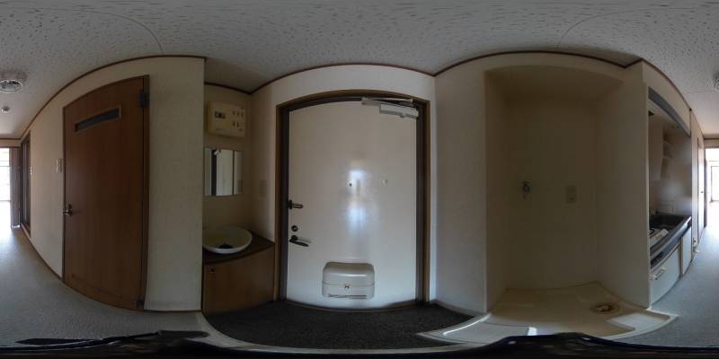 パノラマ画像玄関