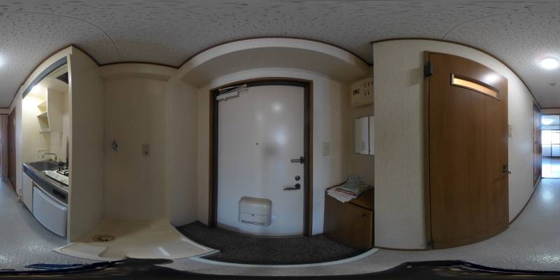 パノラマ画像玄関