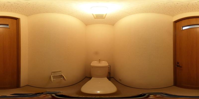 パノラマ画像トイレ