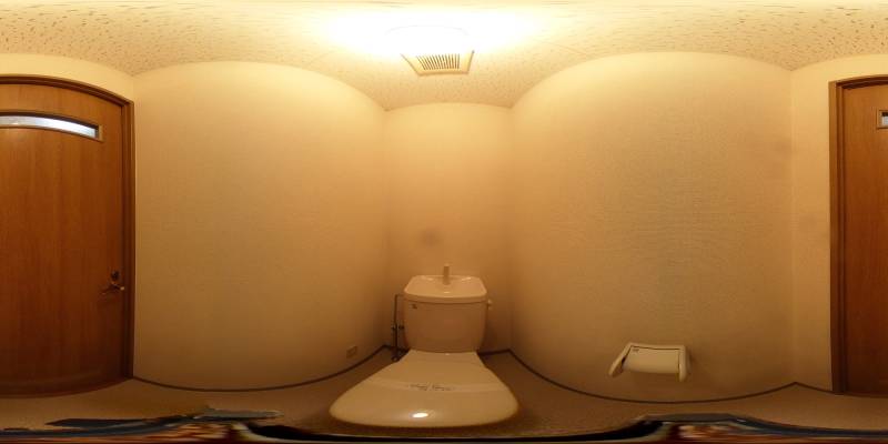 パノラマ画像トイレ