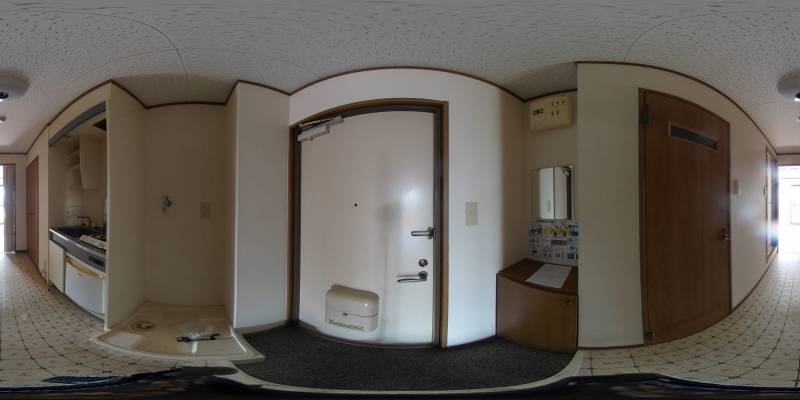 パノラマ画像玄関