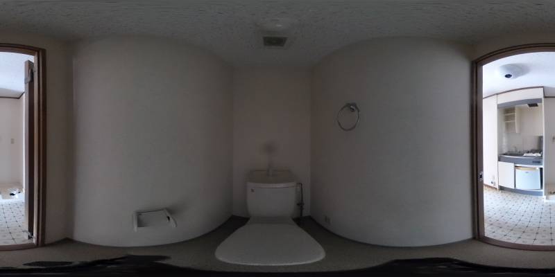 パノラマ画像トイレ
