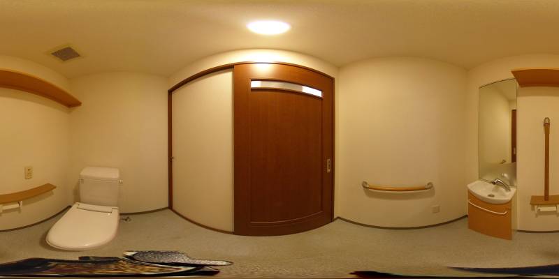 パノラマ画像トイレ