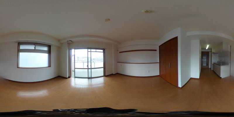 パノラマ画像洋室