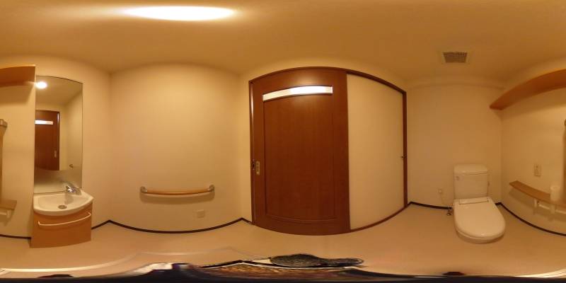 パノラマ画像トイレ