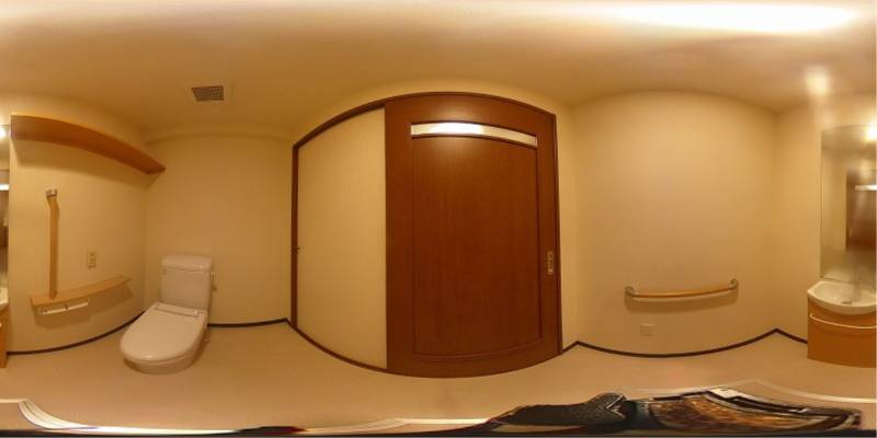 パノラマ画像トイレ