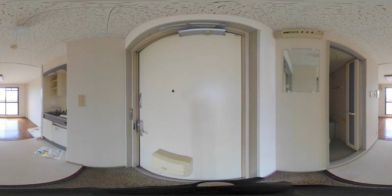 パノラマ画像玄関