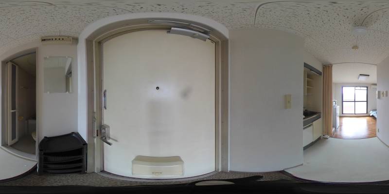 パノラマ画像玄関