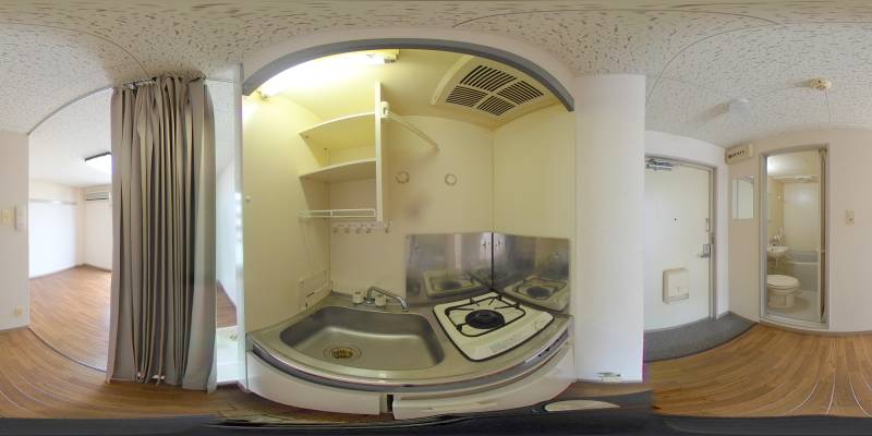 パノラマ画像キッチン