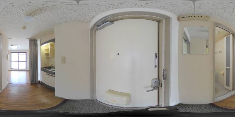 パノラマ画像玄関