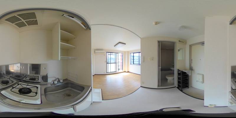 パノラマ画像キッチン