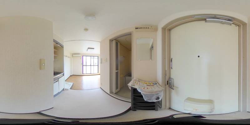 パノラマ画像玄関