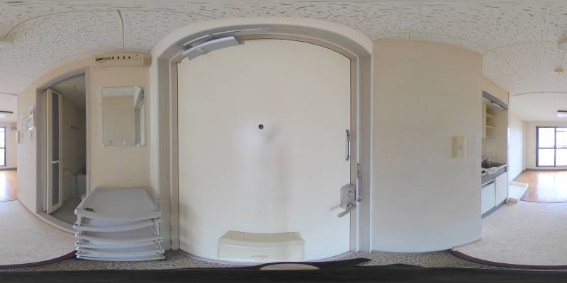 パノラマ画像玄関