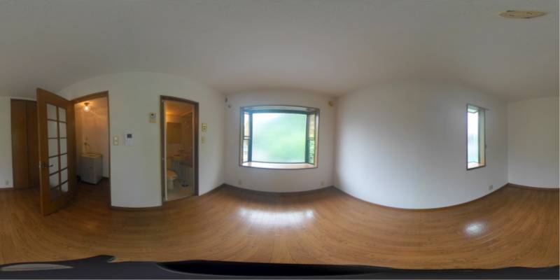 パノラマ画像洋室