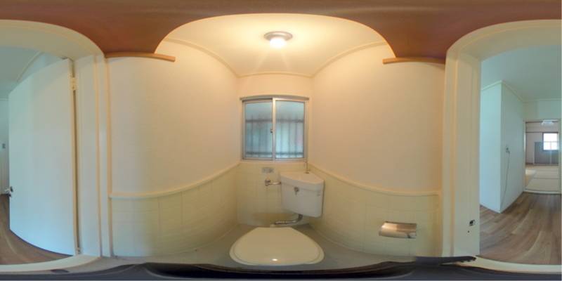 パノラマ画像トイレ