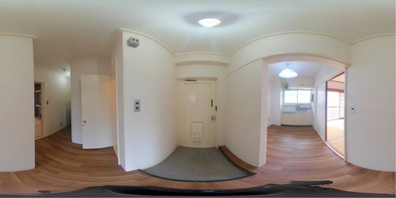 パノラマ画像玄関