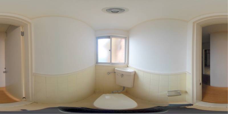 パノラマ画像トイレ