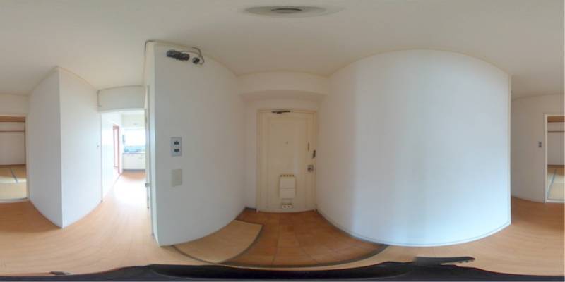 パノラマ画像玄関