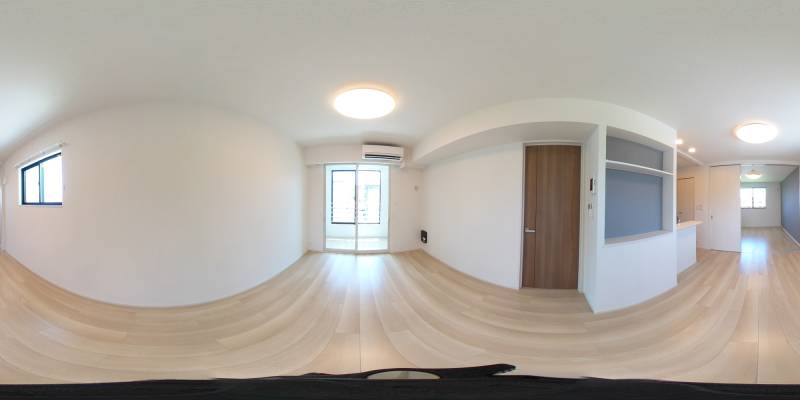 パノラマ画像リビング