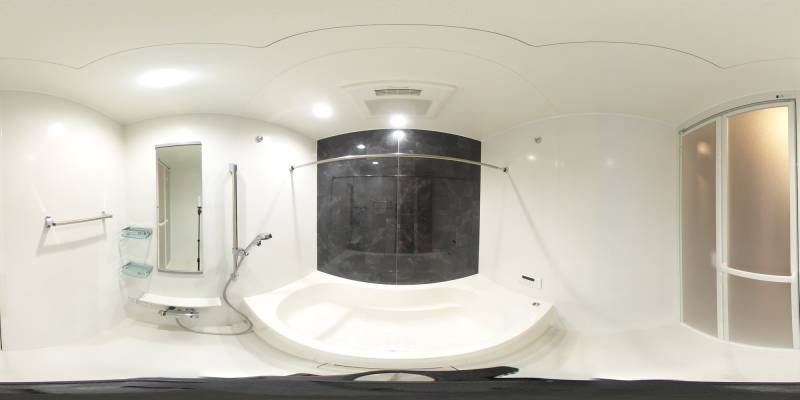 パノラマ画像バスルーム