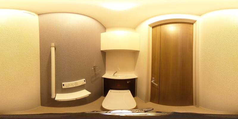 パノラマ画像トイレ