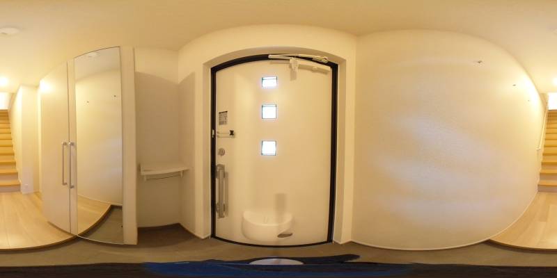 パノラマ画像玄関