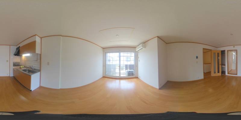 パノラマ画像リビング