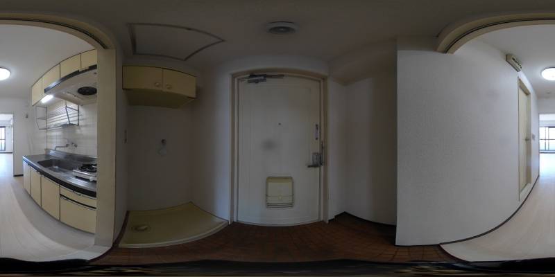 パノラマ画像玄関