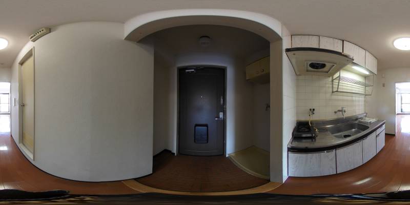 パノラマ画像玄関