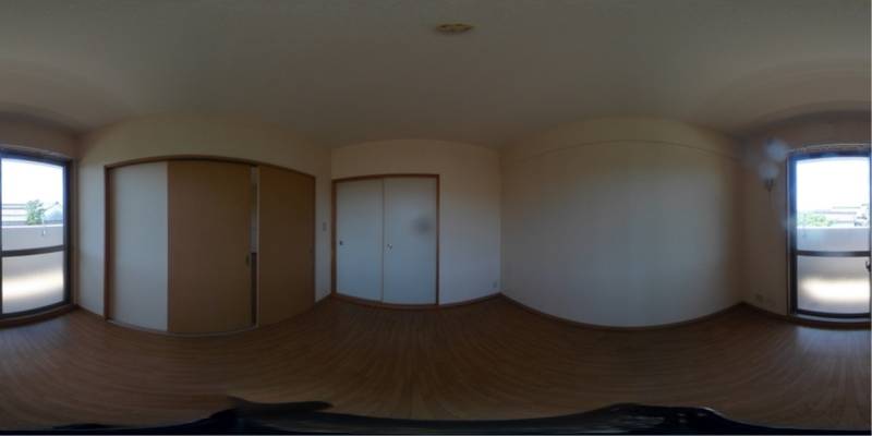 パノラマ画像洋室