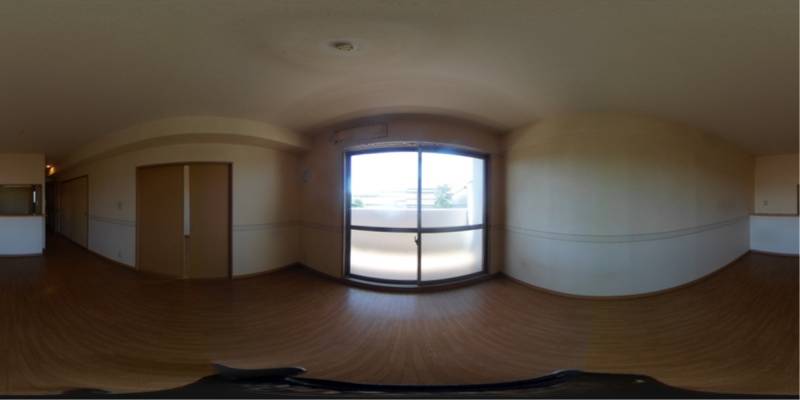 パノラマ画像洋室