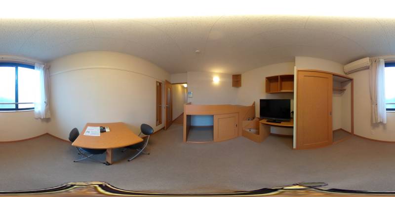 パノラマ画像洋室