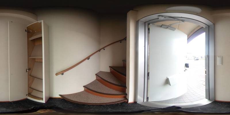 パノラマ画像玄関