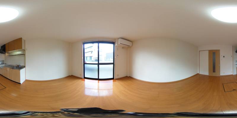 パノラマ画像リビング