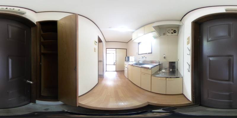 パノラマ画像玄関