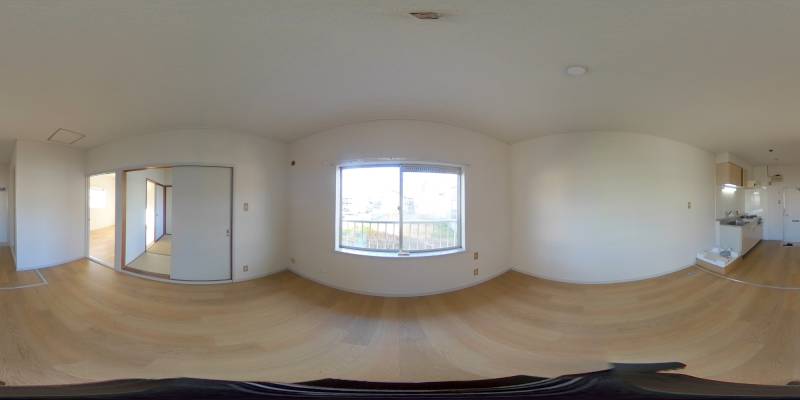 パノラマ画像洋室