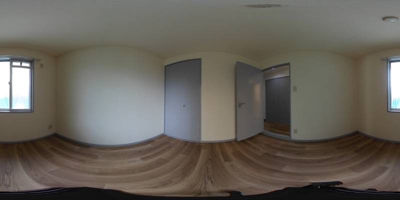 パノラマ画像洋室