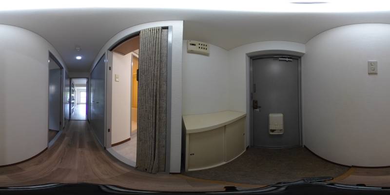 パノラマ画像玄関