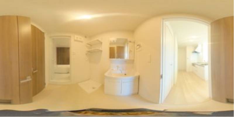 パノラマ画像洗面所