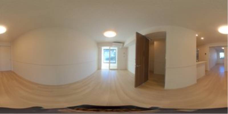 パノラマ画像リビング