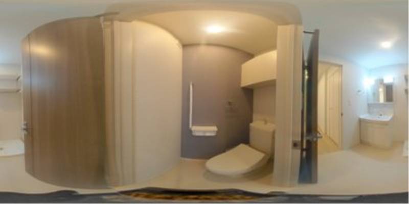 パノラマ画像トイレ
