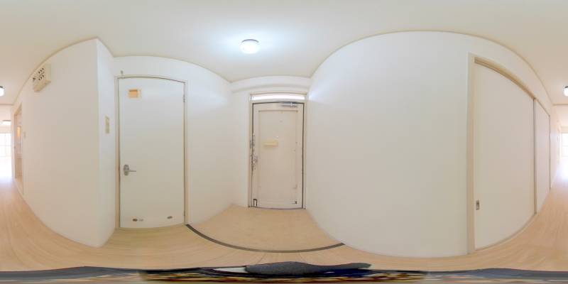 パノラマ画像玄関