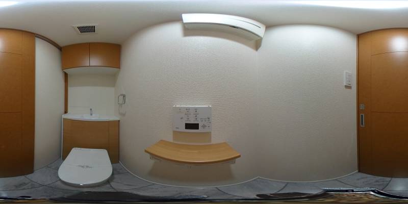 パノラマ画像トイレ