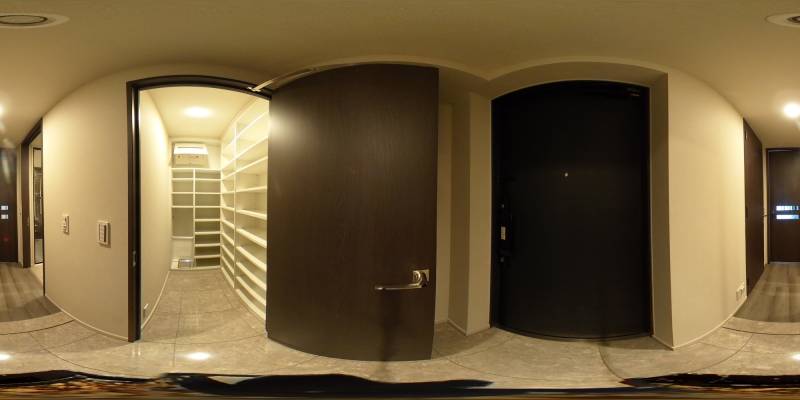 パノラマ画像玄関