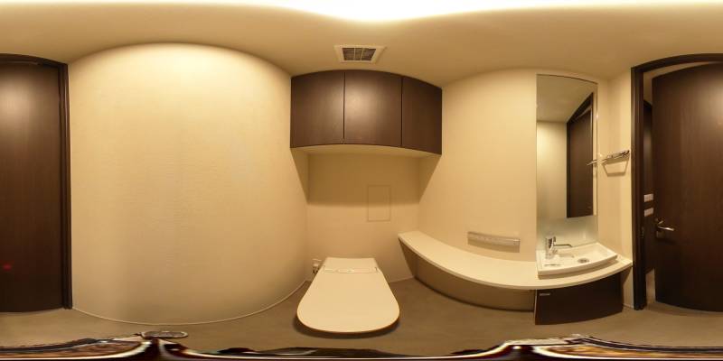 パノラマ画像トイレ