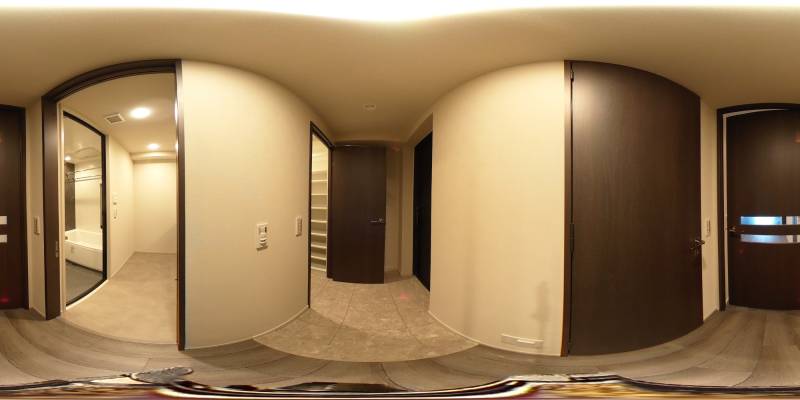 パノラマ画像玄関